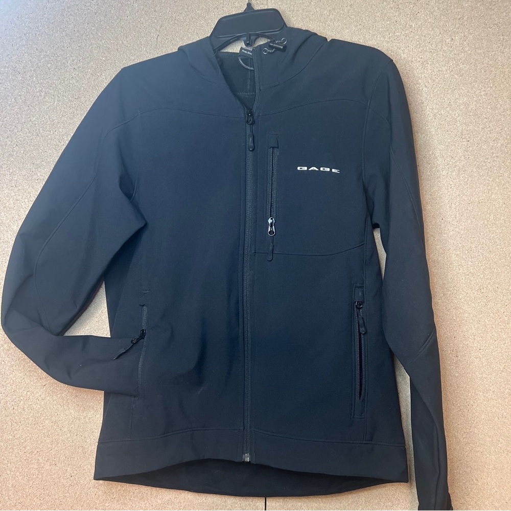 Size Small Gage Waterproof Light Fleece Lined Zip Up Jacket